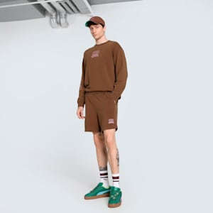 PUMA x TEENAGE MUTANT NINJA TURTLES Men's Relaxed Fit  7" Shorts, Chocotart, extralarge-IND